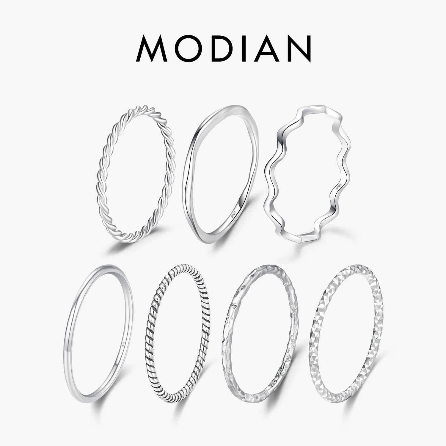 MODIAN 925 Sterling Silver